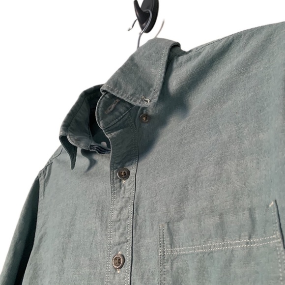 Eddie Bauer Shirt Button Down Long Sleeve Collared - Picture 6 of 15